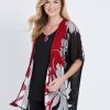 Tops NoniB | Noni B Extended Sleeve Floral Printed Knitwear Twinset