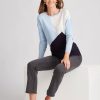 Knitwear WLane | W.Lane Colourblock Mini Stud Jumper