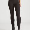 Bottoms Rockmans | Rockmans Full Length Zipped Front Ponte Pants