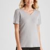 Tops NoniB | Noni B Short Sleeve Rib Top