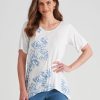 Tops WLane | W.Lane Printed Hankerchief Top