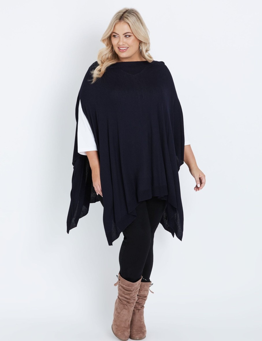 Knitwear Autograph | Autograph Boat Neck Poncho