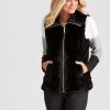 Outerwear NoniB | Noni B Faux Fur Zipped Front Vest