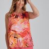 Tops Millers | Millers Sleeveless Print Layered Camisole