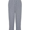 Bottoms Millers | Millers Ankle Length Paperbag Waist Printed Pants