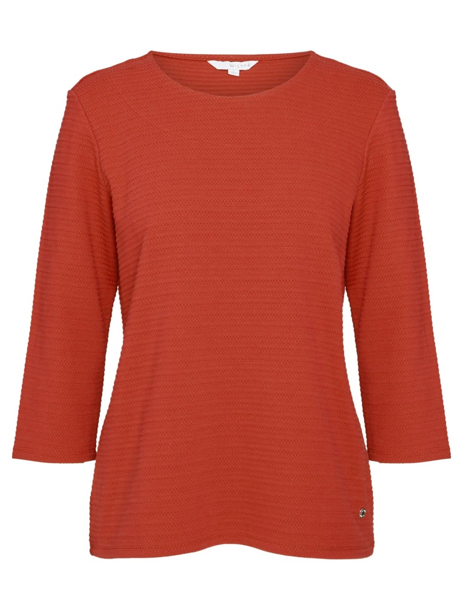 Tops WLane | W.Lane High Neck Textured Knitwear Top