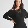 Knitwear Katies | Katies Cotton Blend Off The Shoulder Jumper