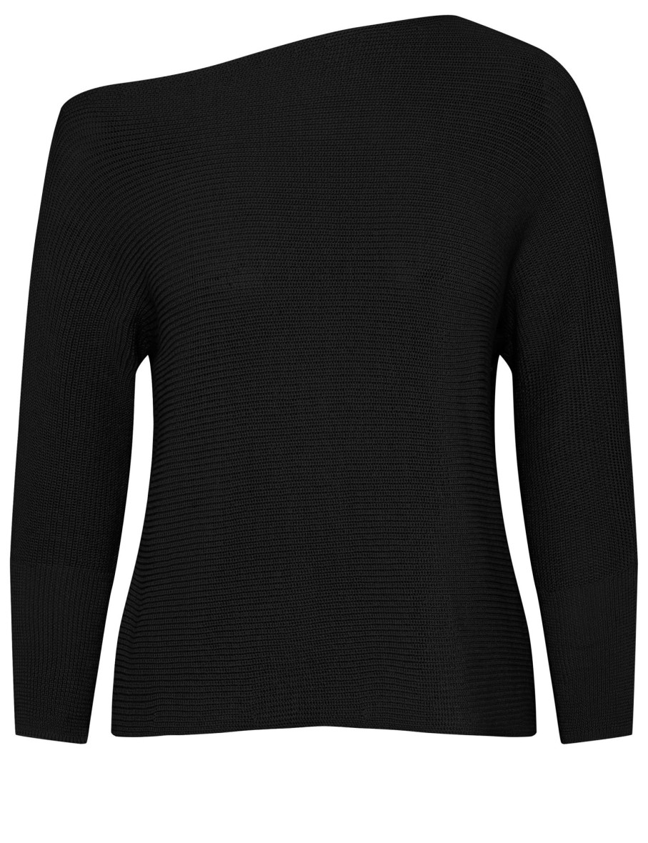 Knitwear Katies | Katies Cotton Blend Off The Shoulder Jumper