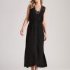 Dresses Millers | Millers Sleeveless Maxi Dress With Lace Trim