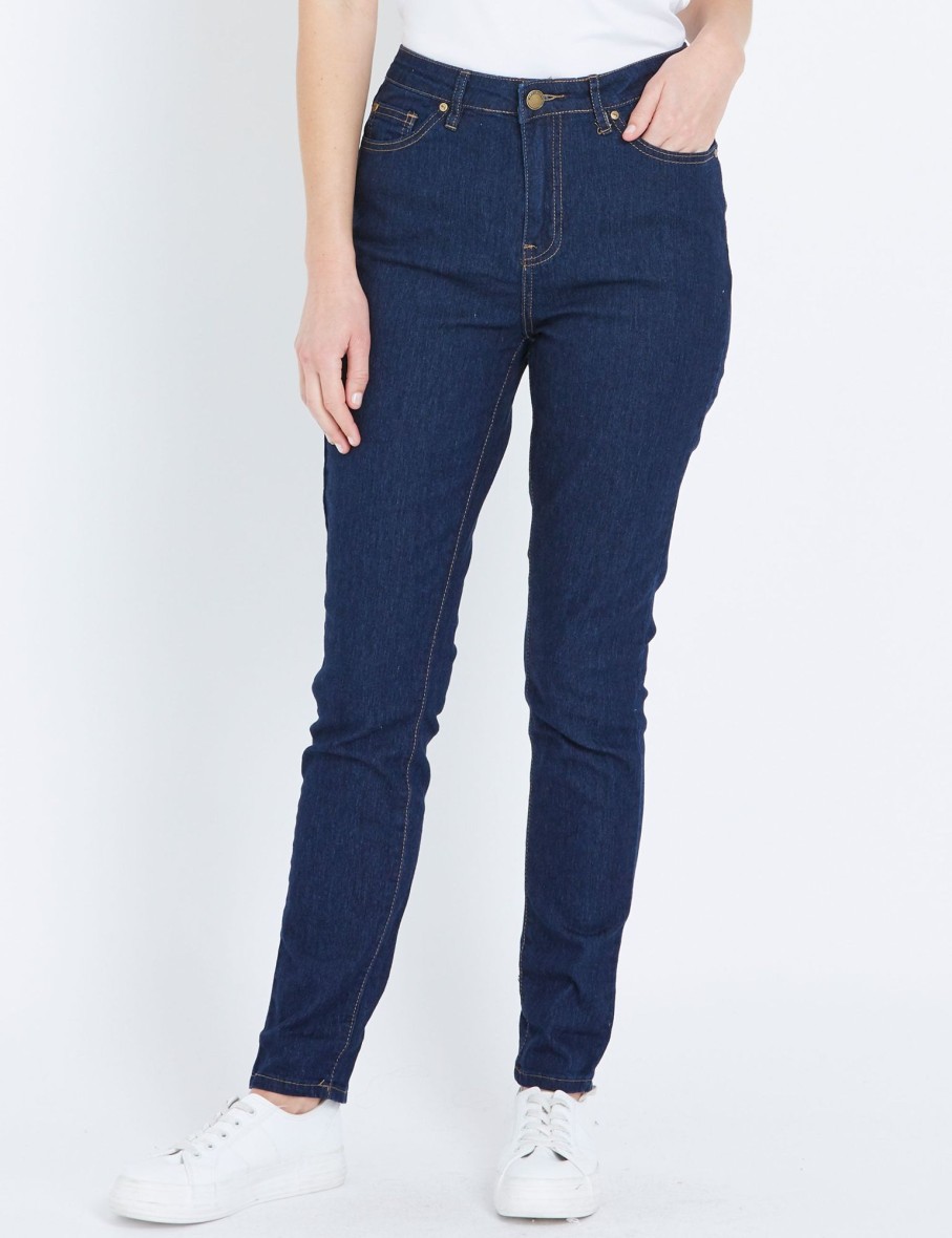 Bottoms WLane | W.Lane Slim Full Length Jeans