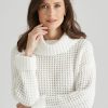 Knitwear NoniB | Noni B Waffle Knitwear Jumper