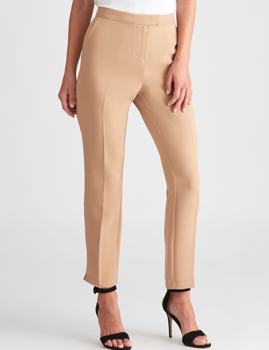 Bottoms LizJordan | Liz Jordan Woven Tailored Pant