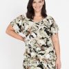 Tops Autograph | Autograph Woven Short Sleeve Pannelled Tunic