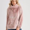 Sleepwear Rivers | Rivers Teddy Cowl Neck Sleep Jumper