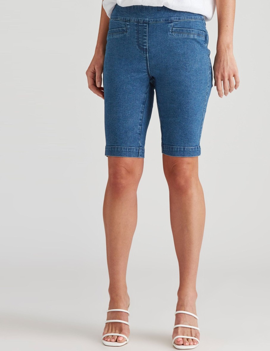 Bottoms Millers | Millers Comfort Denim Shorts