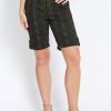 Bottoms Rockmans | Rockmans Above Knee Snake Print Shorts