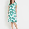 Dresses WLane | W.Lane Linen Printed Dress