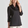 Tops NoniB | Noni B Knit Cowl Neck Tunic Top