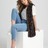 Outerwear Rockmans | Rockmans Teddy Gilet Top