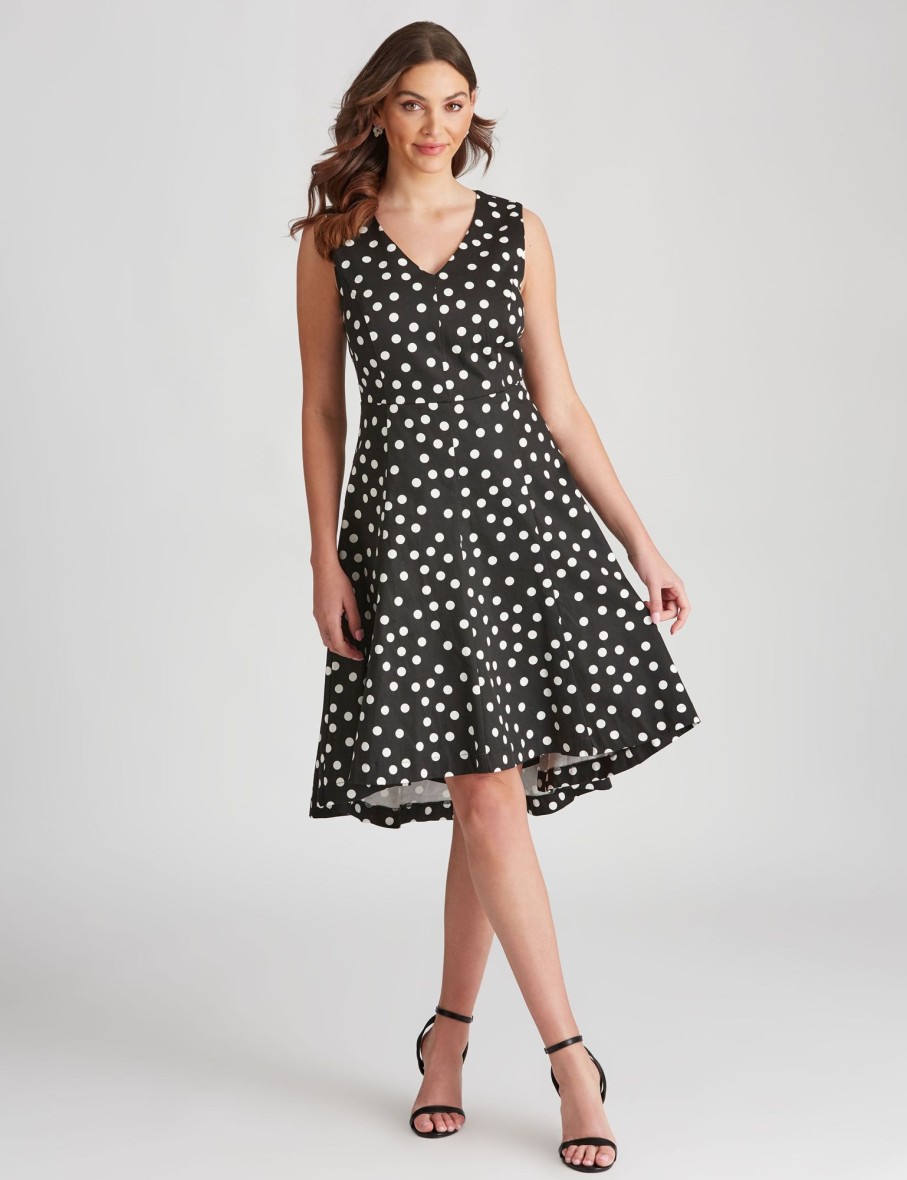 Dresses LizJordan | Liz Jordan Cotton Sateen Dress