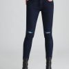 Bottoms Rockmans | Crossroads Mid-Rise Slash Hem Jean