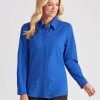 Tops NoniB | Noni B Knitwear Check Design Blouse