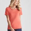 Tops NoniB | Short Sleeve Rib T-Shirt