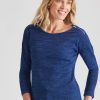 Tops NoniB | Noni B Zipped Detail Knitwear Top