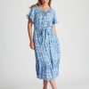 Dresses Rockmans | Rockmans Maxi Length Woven Dress