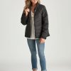 Outerwear Rockmans | Rockmans Quilted Puffer Jacket