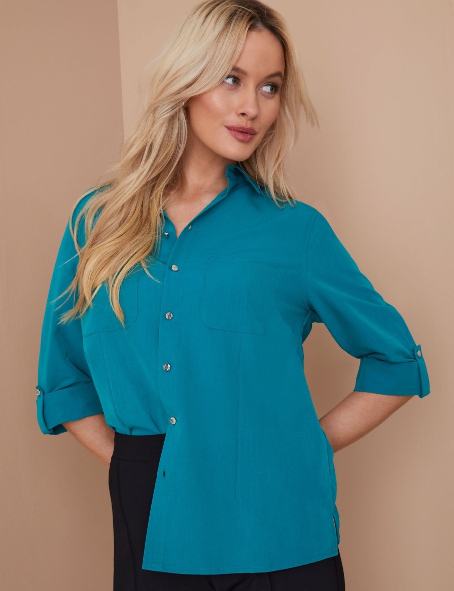 Tops NoniB | Pocket Detail Shirt