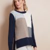 Knitwear WLane | W.Lane Colourblock Jumper