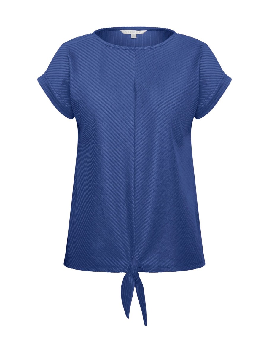 Tops NoniB | Noni B Textured Tie Hem Knitwear Top