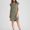 Dresses Katies | Katies Linen Blend Lace Trim Shift Dress