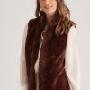 Outerwear NoniB | Noni B Faux Fur Vest