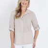 Tops NoniB | Noni B Sally Spot Shirt