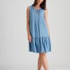 Dresses Katies | Katies Lycocel Pintuck Shift Dress