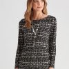 Knitwear LizJordan | Liz Jordan Knitwear Gathered Top