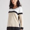 Knitwear Katies | Katies Cotton Colour Block Jumper