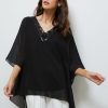 Tops NoniB | Sequin V-Neck Kaftan Top