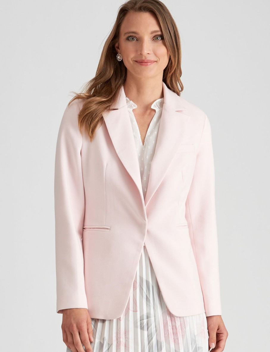 Outerwear LizJordan | Liz Jordan Structured Jacket