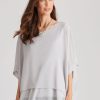 Tops NoniB | Noni B Chiffon Overlay Top