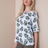 Tops NoniB | Noni B Printed Linen Shell Top