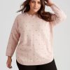 Knitwear Beme | Beme Knitted Metallic Spot Jumper