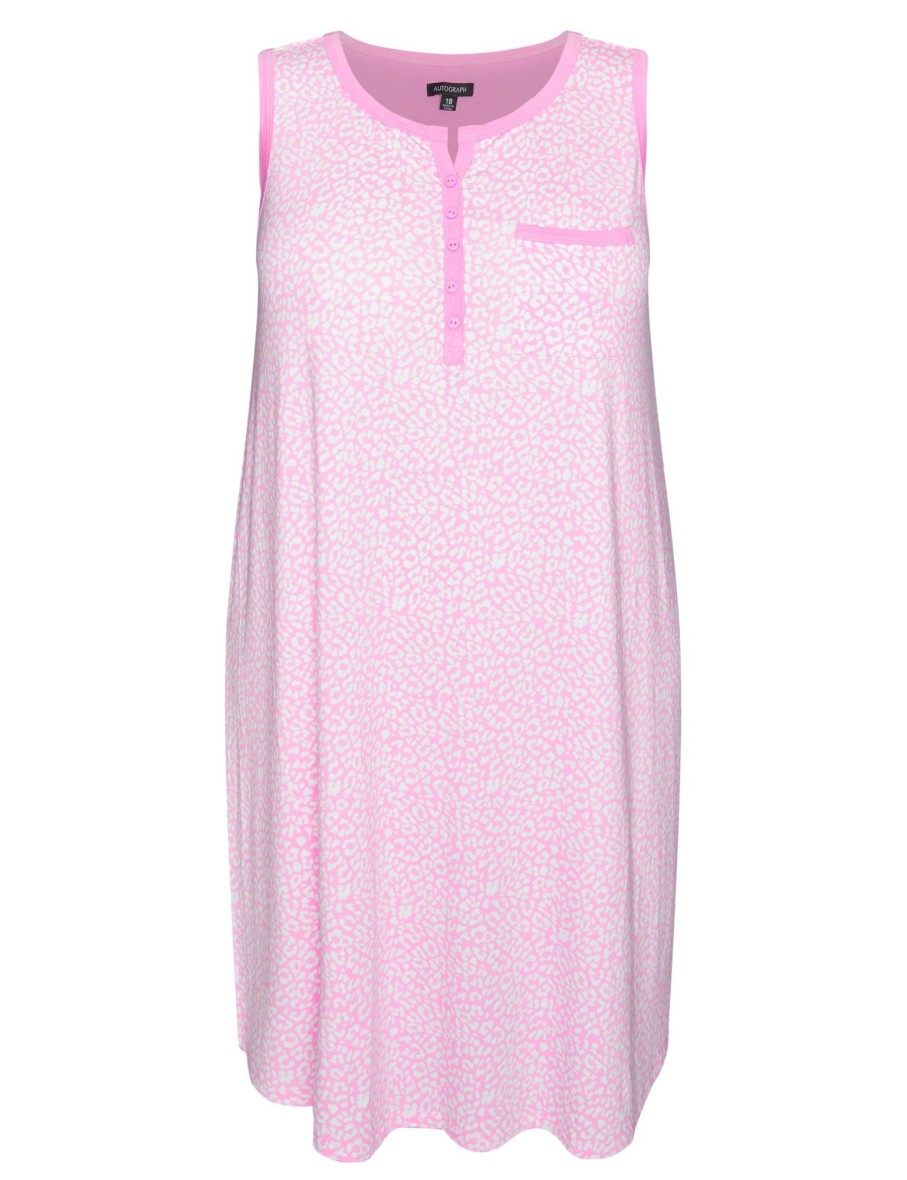 Sleepwear Autograph | Autograph Sleeveless Pocket Trim Nightie