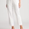 Bottoms Katies | Katies Linen Blend Curved Pocket Pants