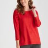 Knitwear WLane | W.Lane Split Back Panelled Knitwear Top