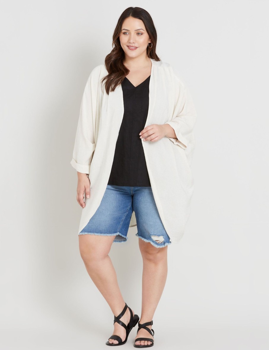 Outerwear Beme | Beme Batwing Kimono