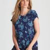 Tops NoniB | Noni B Embellished Printed Knitwear Top