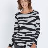 Knitwear WLane | W.Lane Zebra Pullover Top